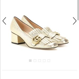 Gucci Marmont Loafer Pumps